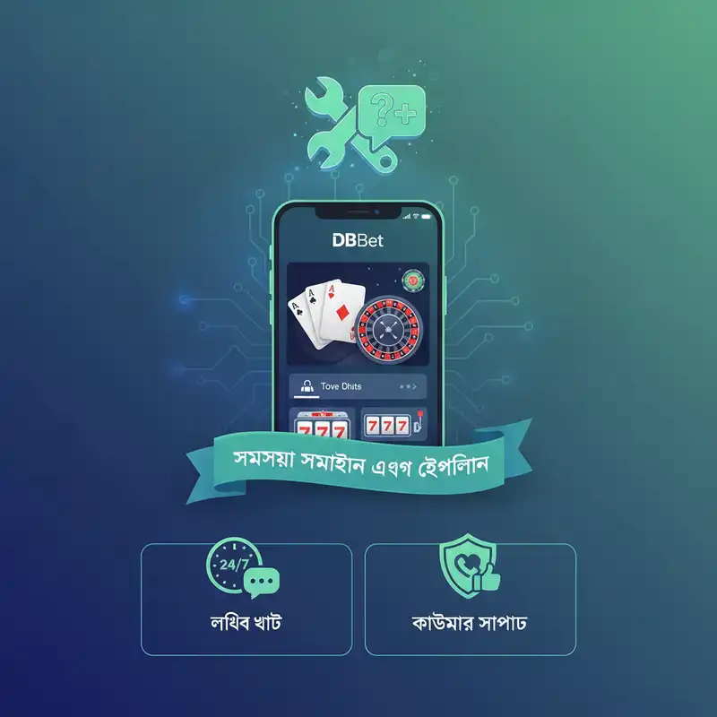 DBBet App কাস্টমার সাপোর্ট এবং টেকনিক্যাল সহায়তা